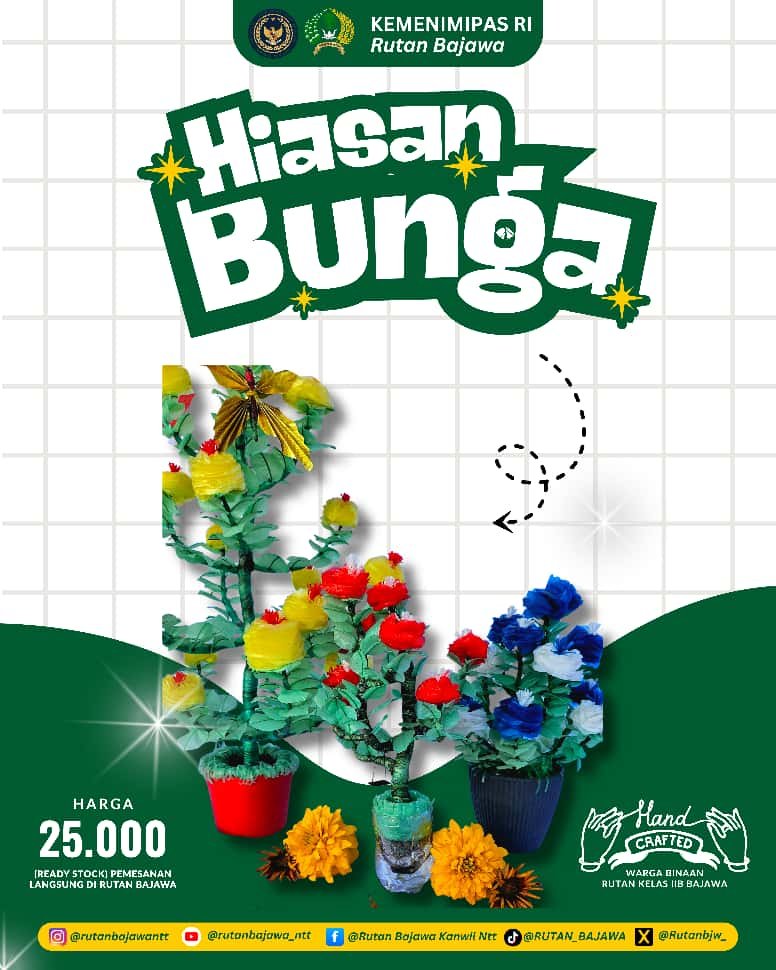 Hiasan Bunga Handcraft
